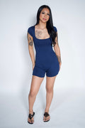 Navy Nights Romper